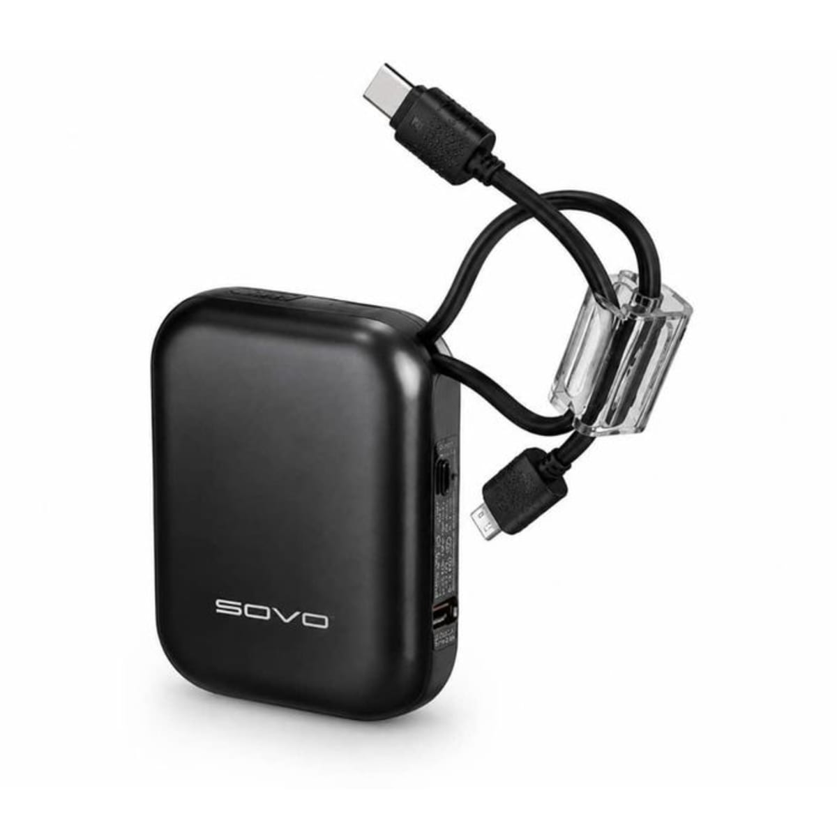 Mini Power Bank SOVO PD-59 – 10000 mAh avec Charge Rapide 22.5W PD & Câbles Intégrés - vue 2