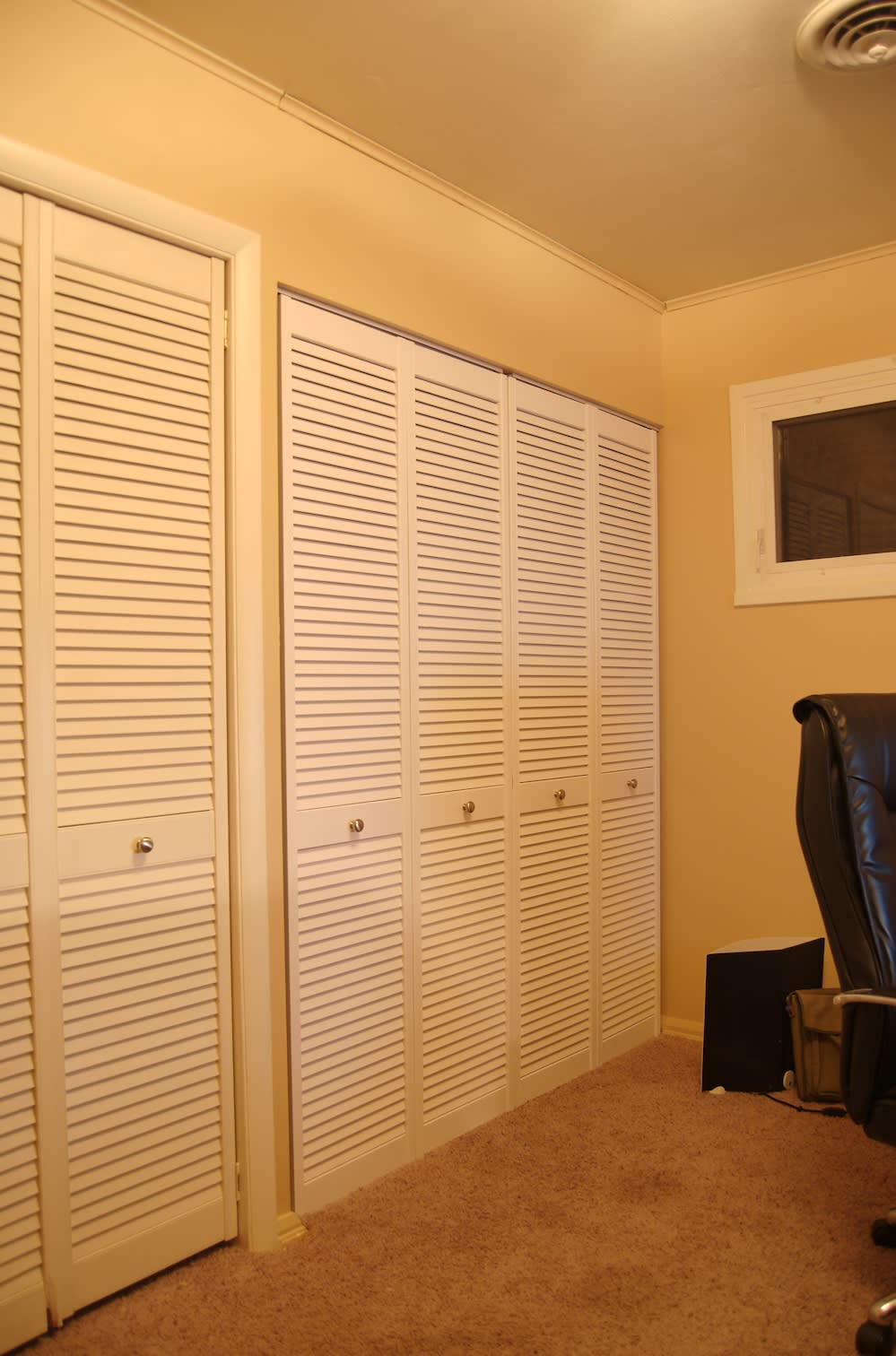 Closet finished!