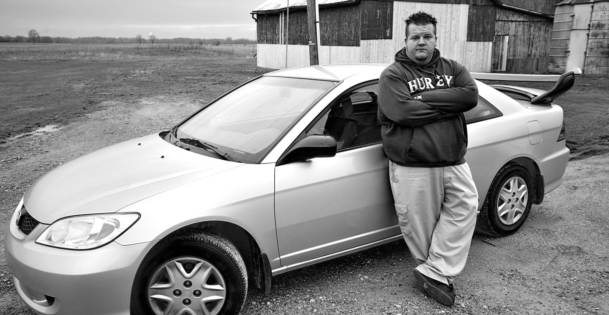 Mitch and his 2005 Honda Civic