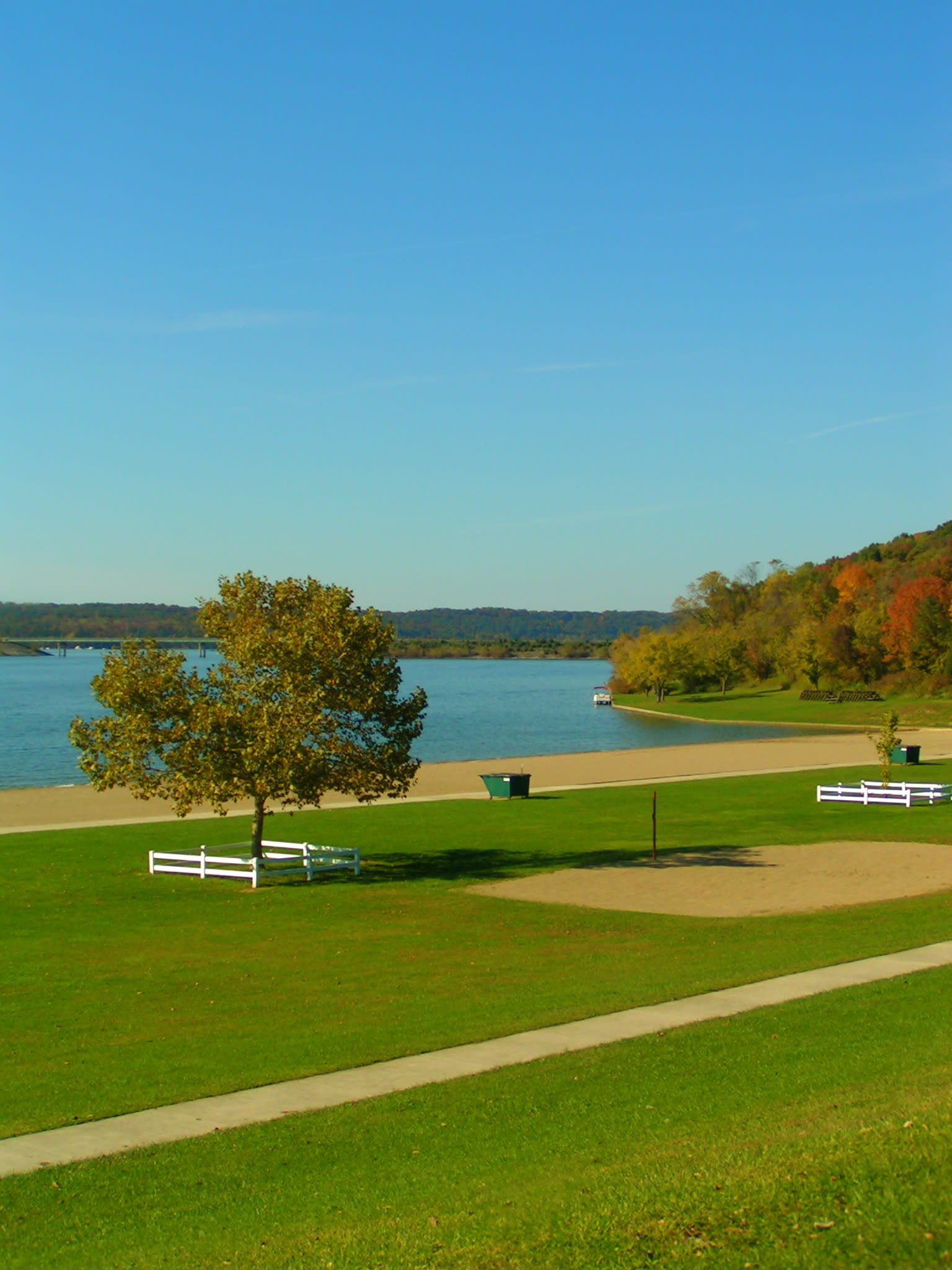Mounds SRA on Brookville Lake