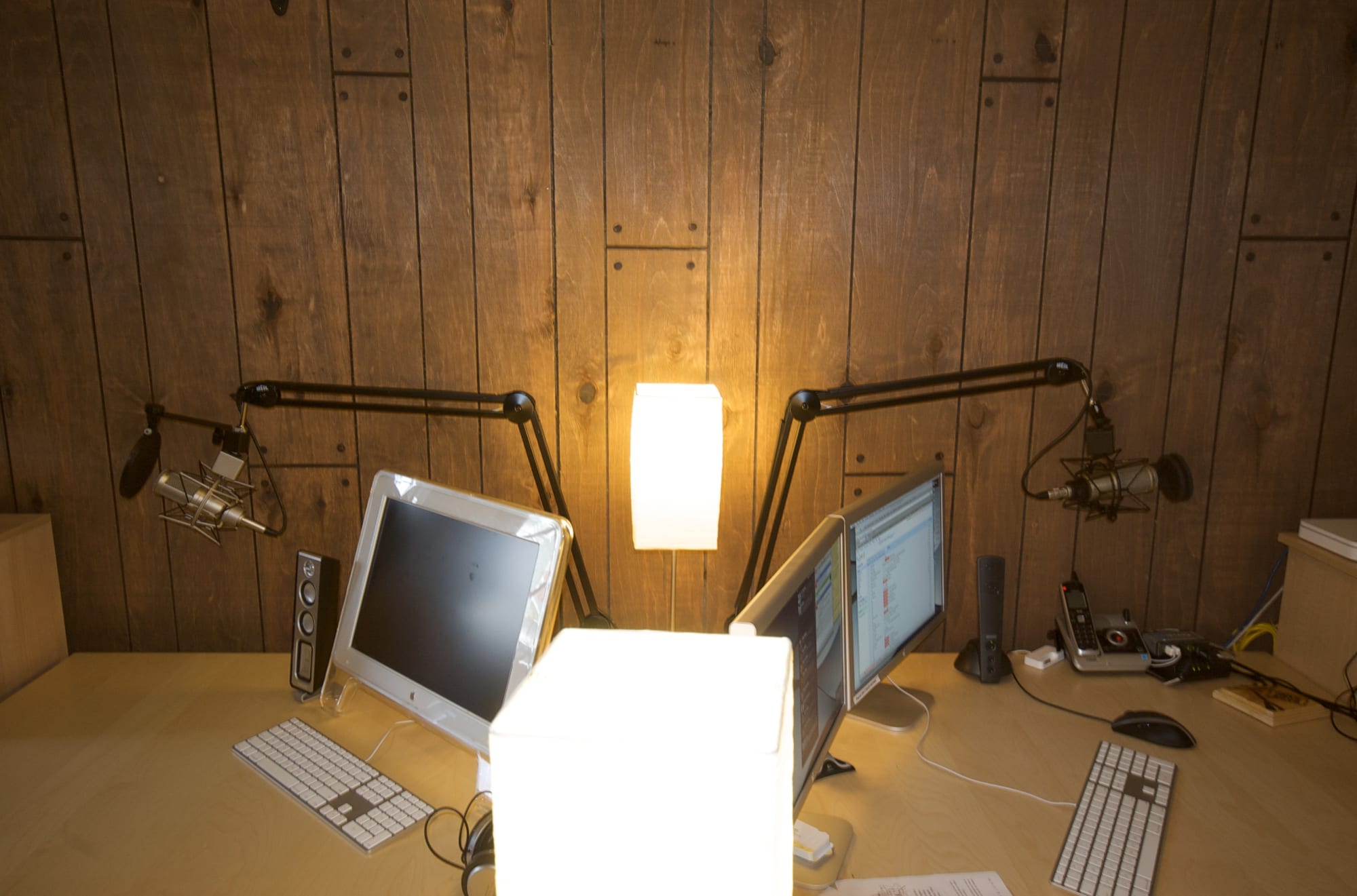 The Lost Mystery Podcast studio setup