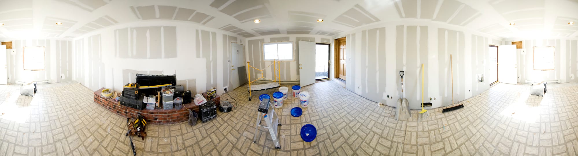 Last day of drywall finishing!