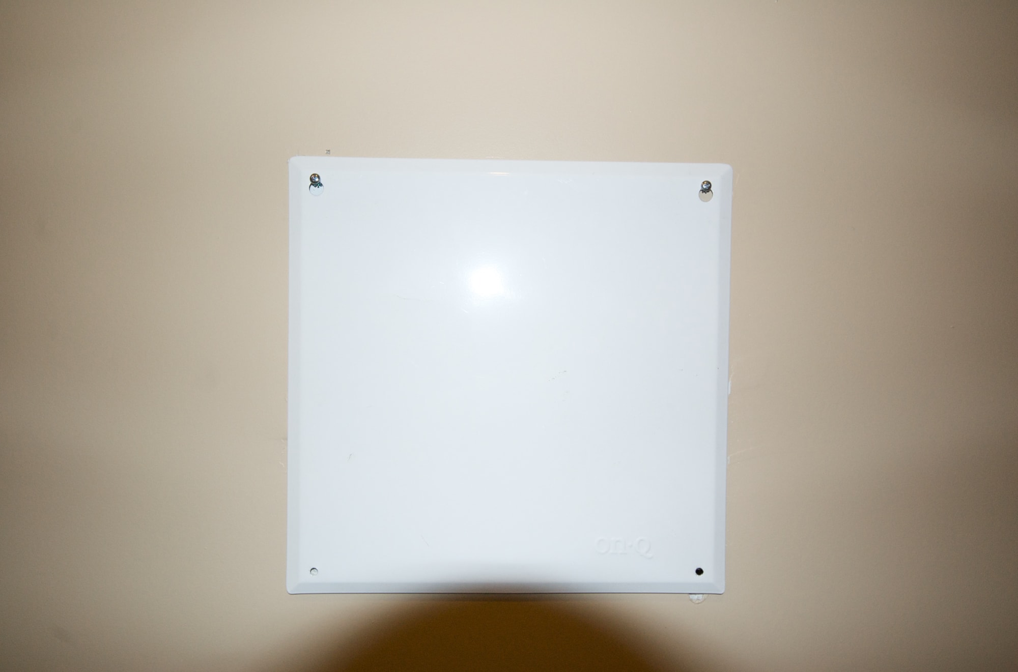In-wall networking panel (with cover)