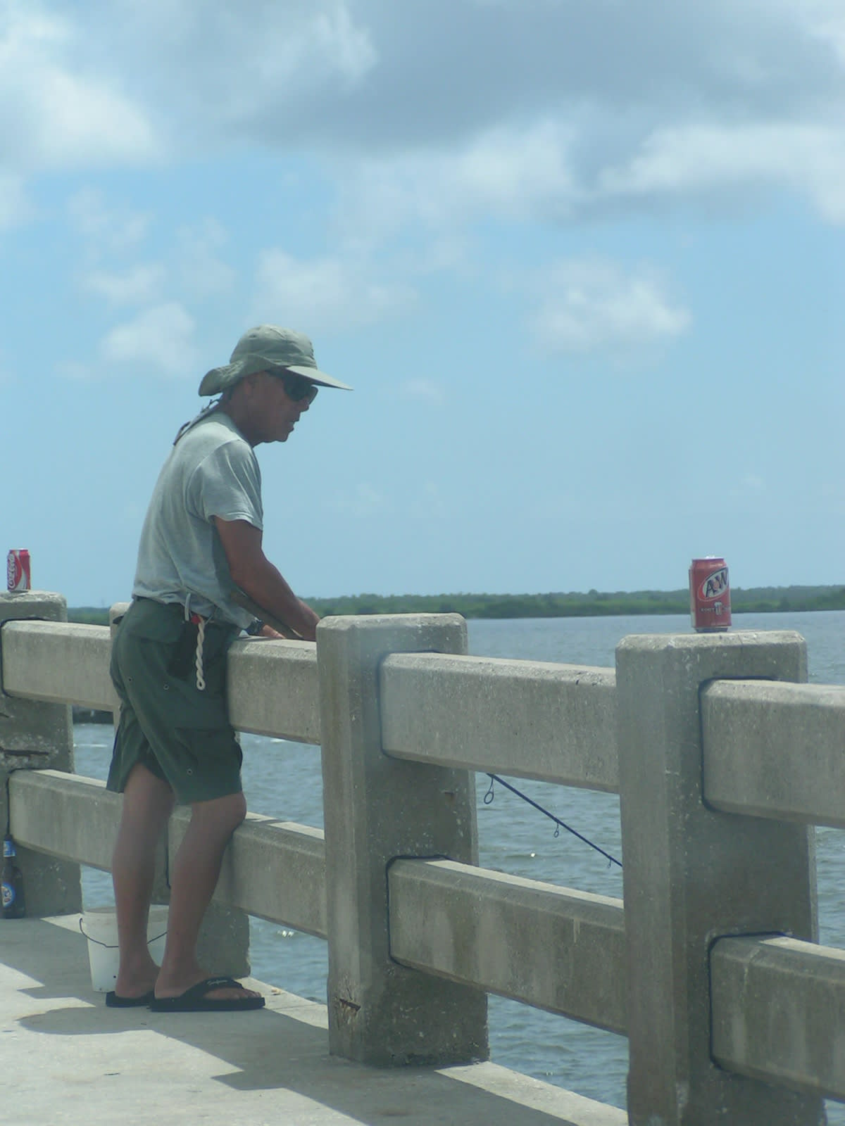 Florida Pier Fisherman