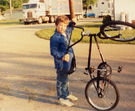 Mitch Biking