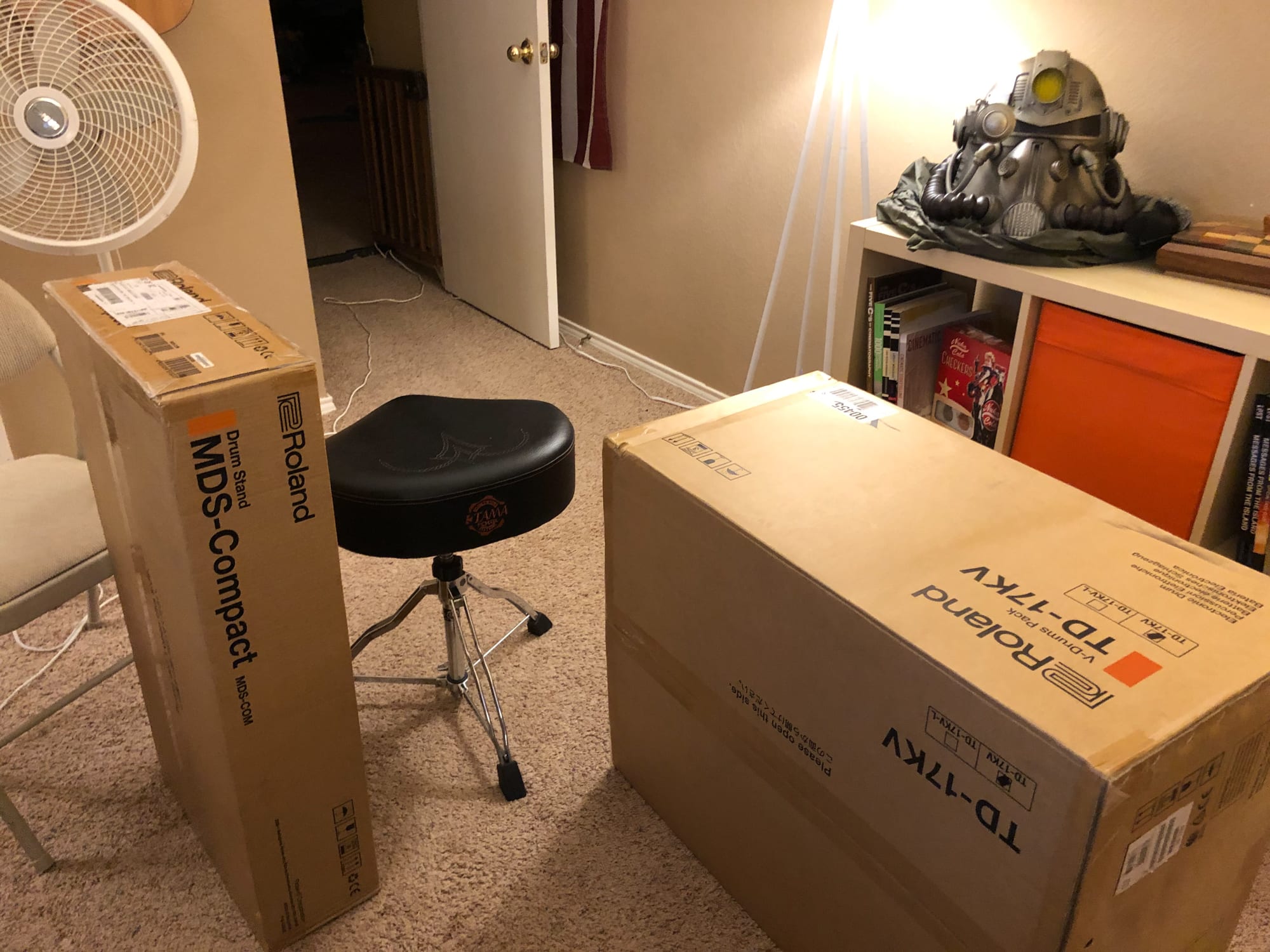 My Roland TD-17 drum kit