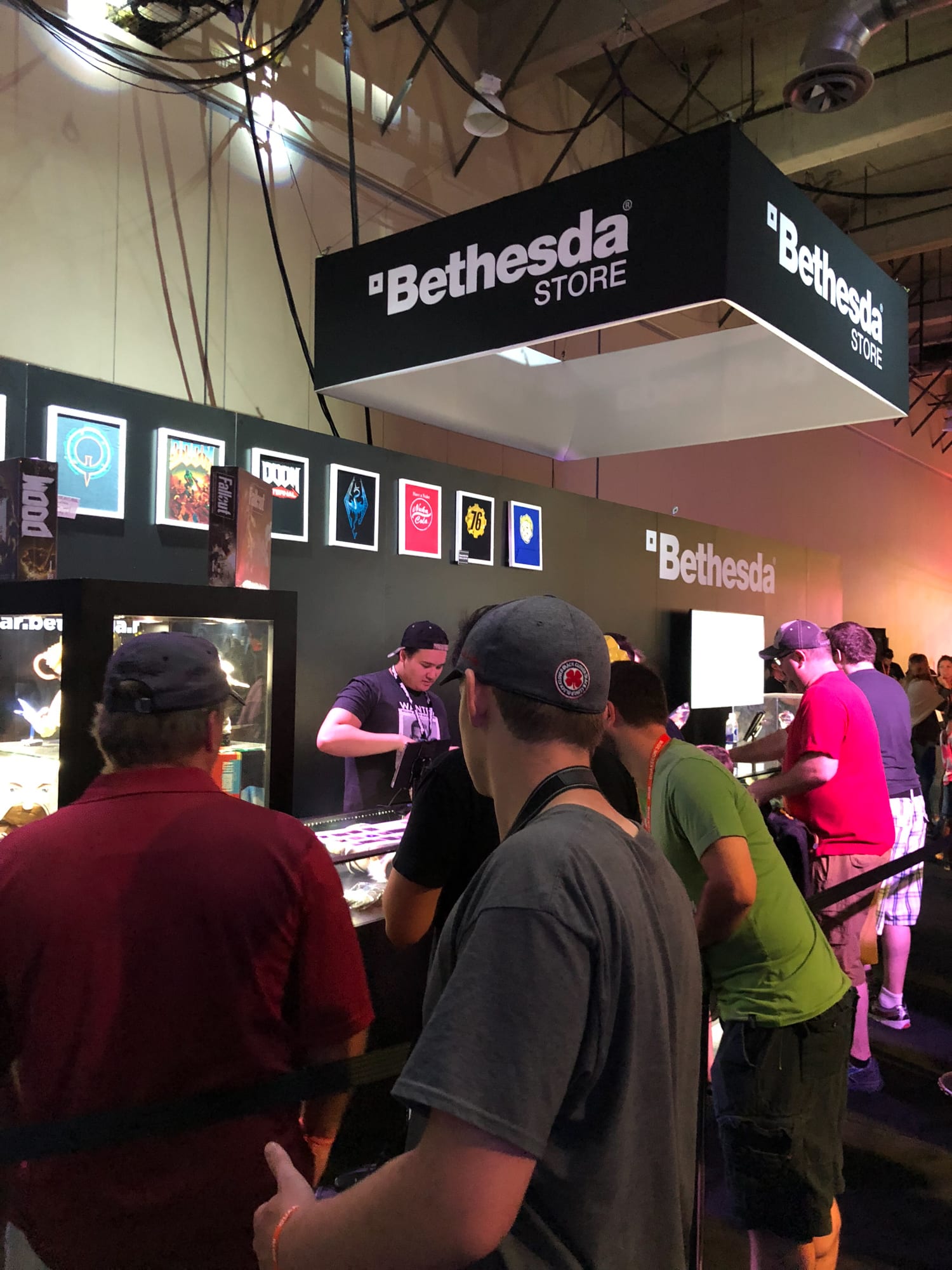 Bethesda booth at QuakeCon 2018