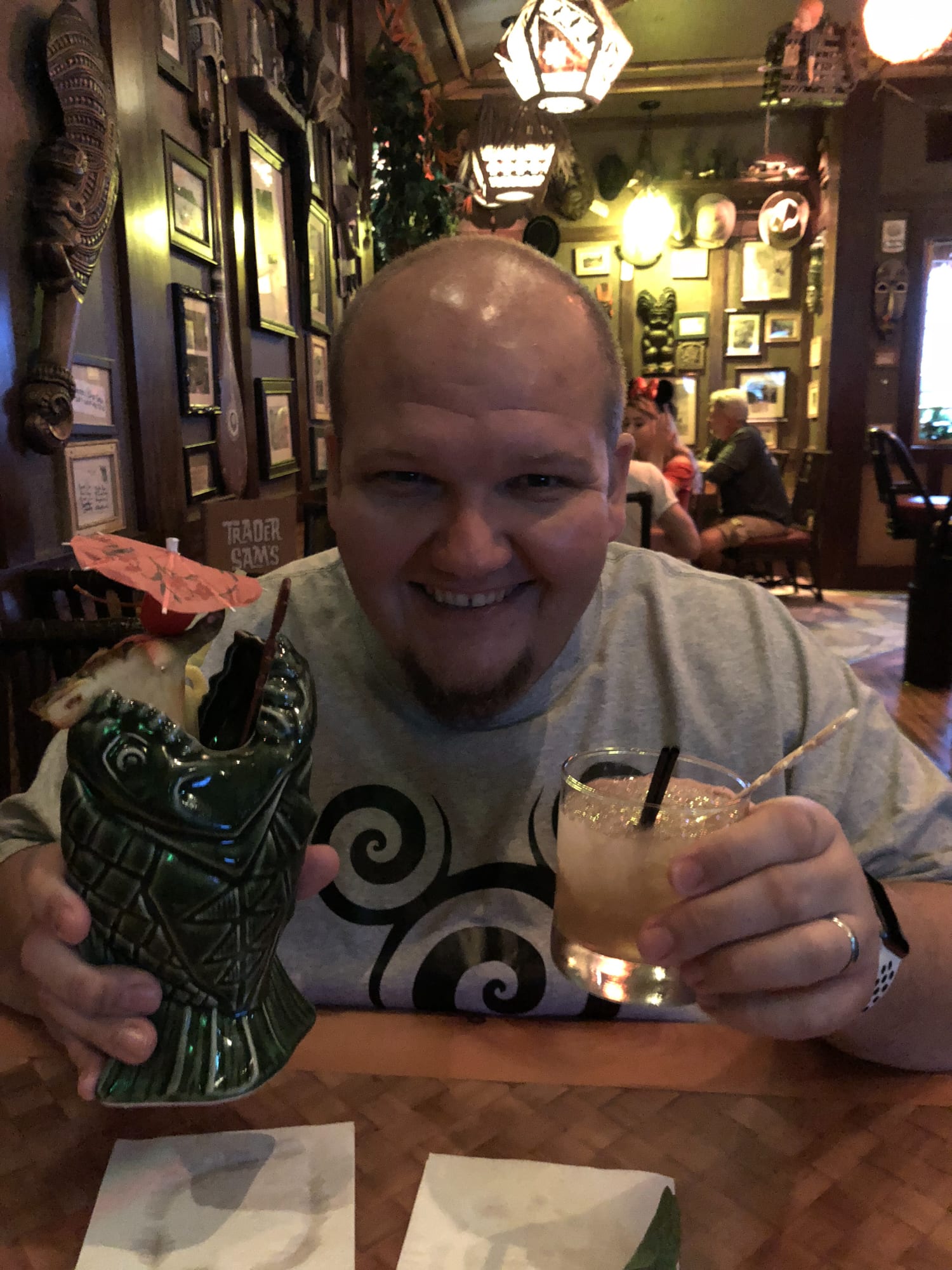 Tiki drinks at Disneyland Resort