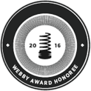 I was a 2016 Webby Award Honoree!