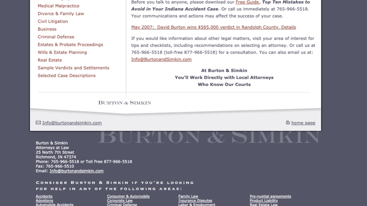 Burton & Simkin, Attorneys at Law