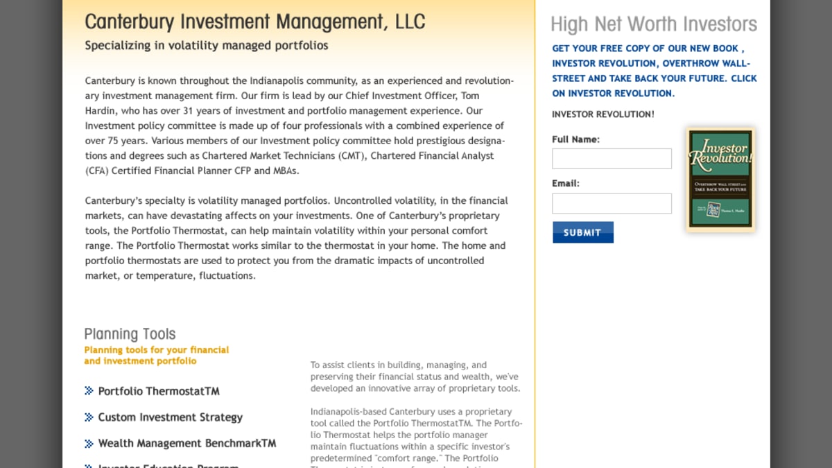 Canterbury Investment Management