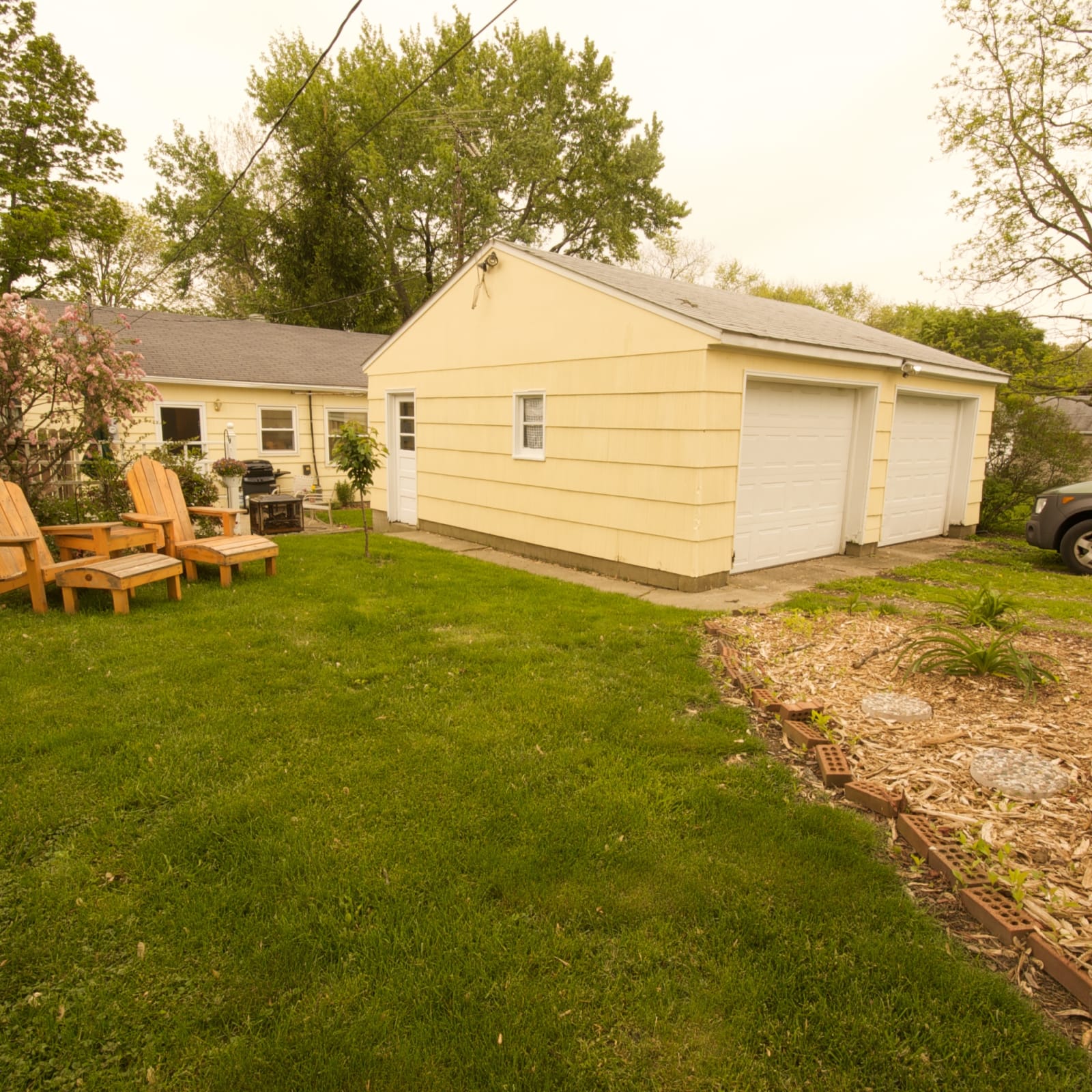 Our House: Back Yard & Garage