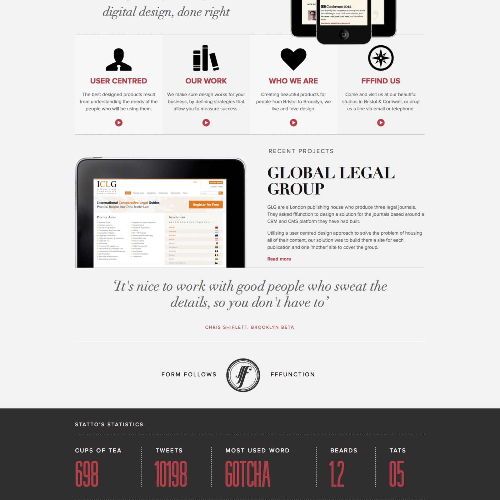 fffunction / Web design agency / Bristol & Cornwall UK