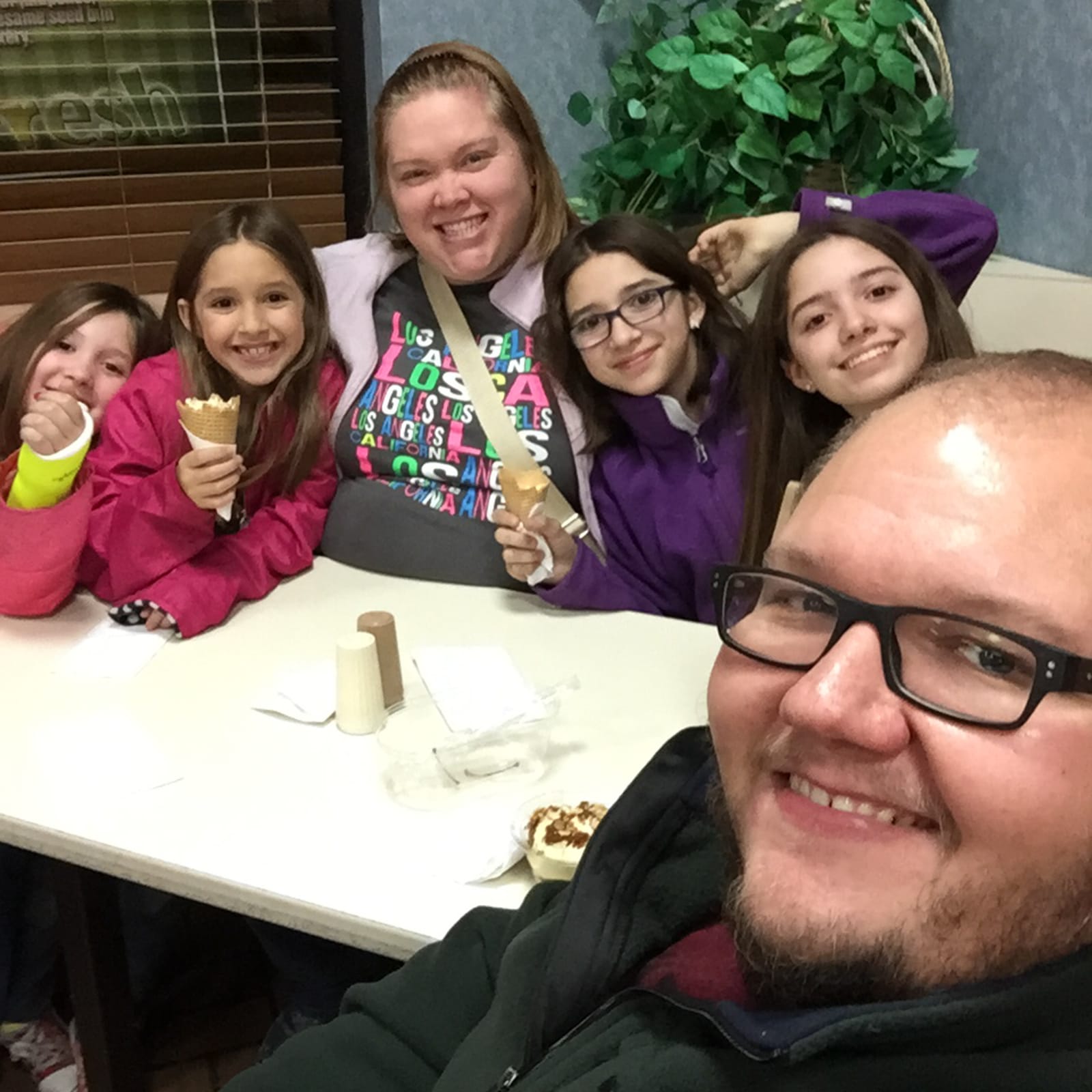Visiting the nieces in Texas