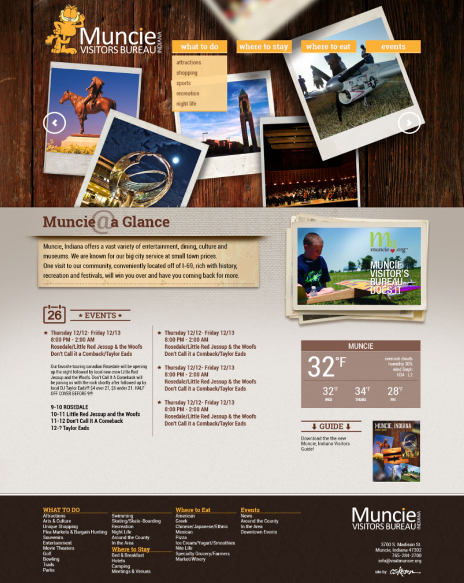 Muncie, IN Visitors Bureau