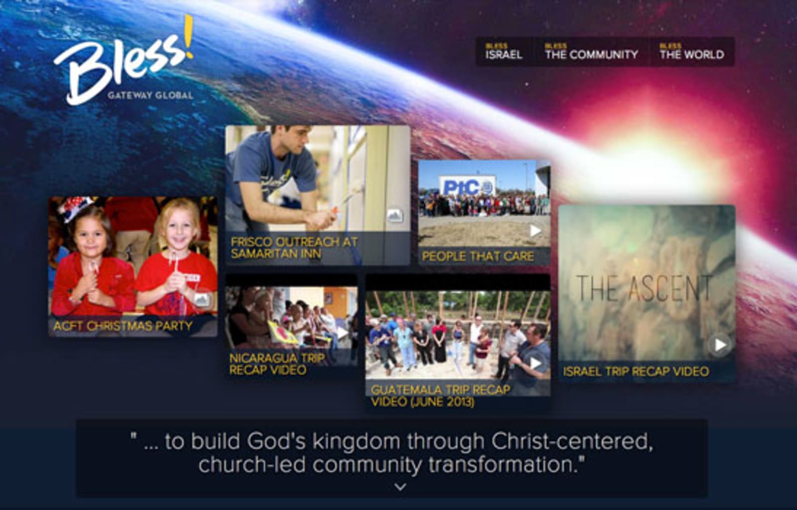 Gateway Bless!