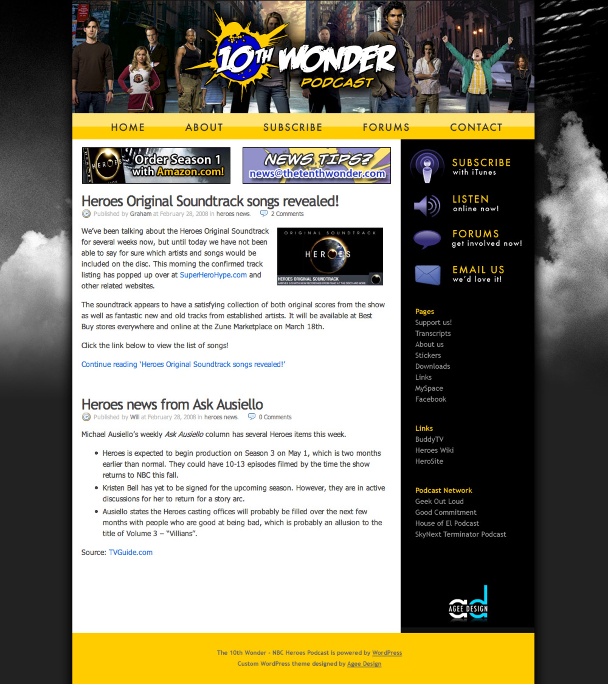 The 10th Wonder Podcast - An NBC Heroes Podcast