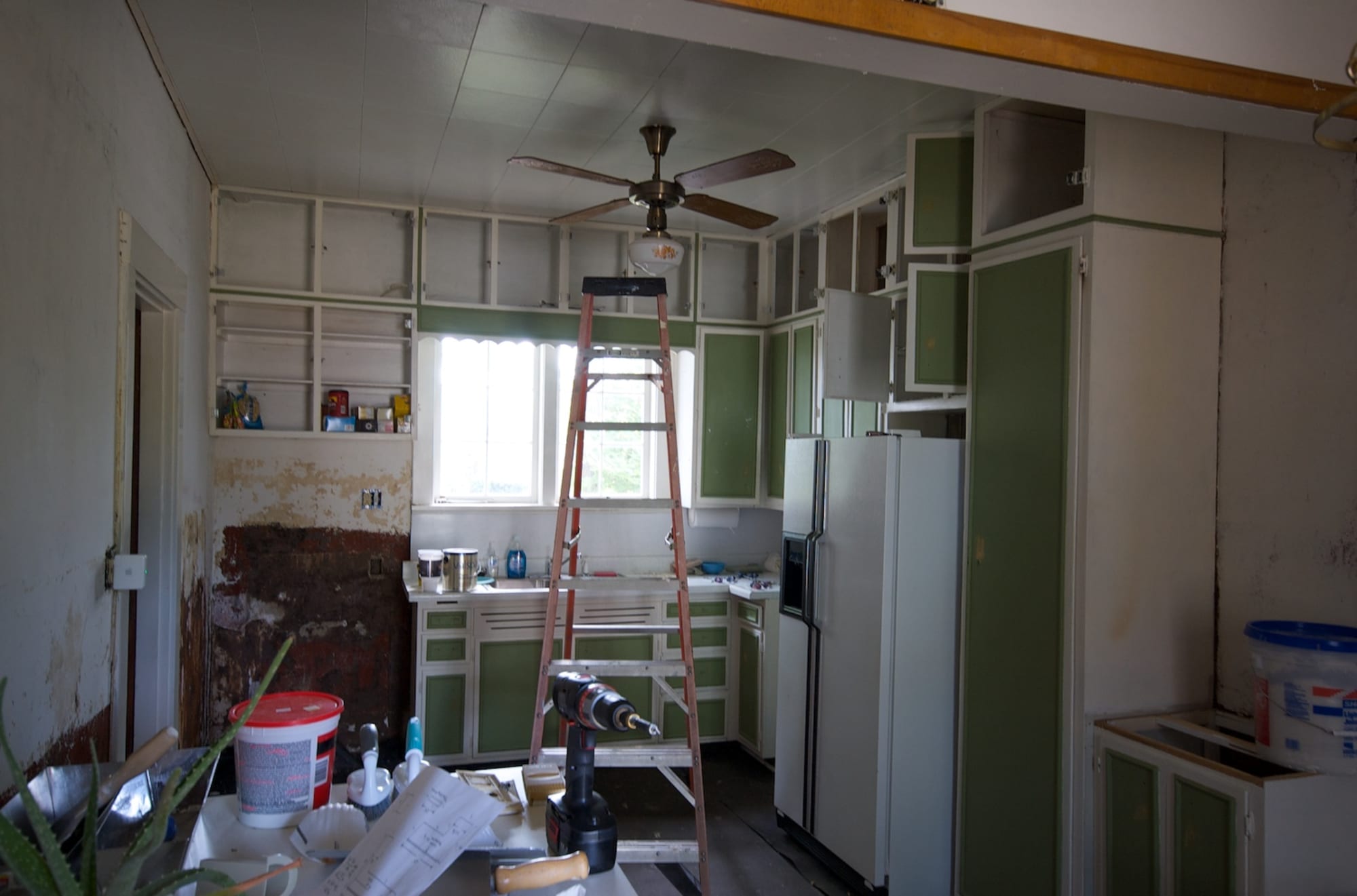 Kitchen work continues