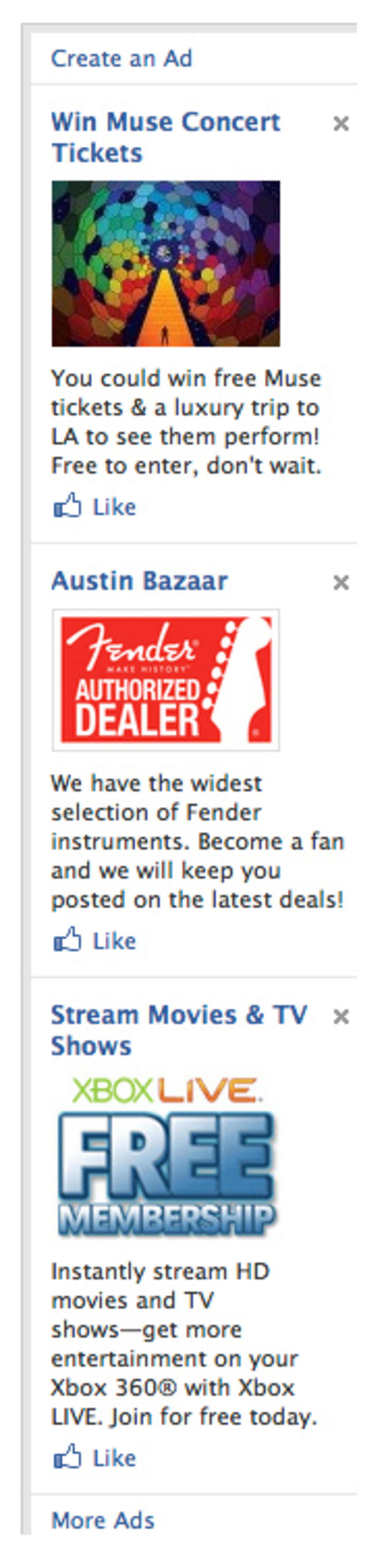 The most accurate set of targeted ads I've ever seen