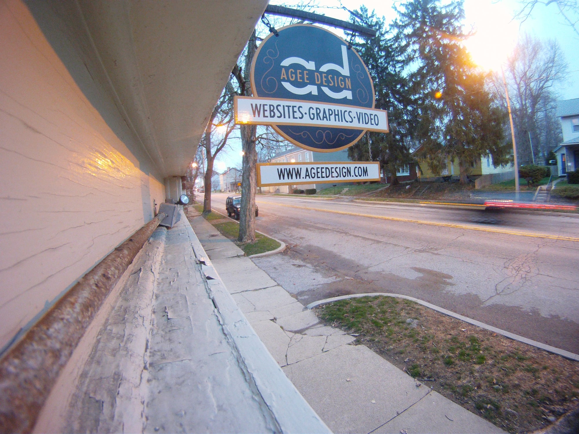 Agee Design Sign