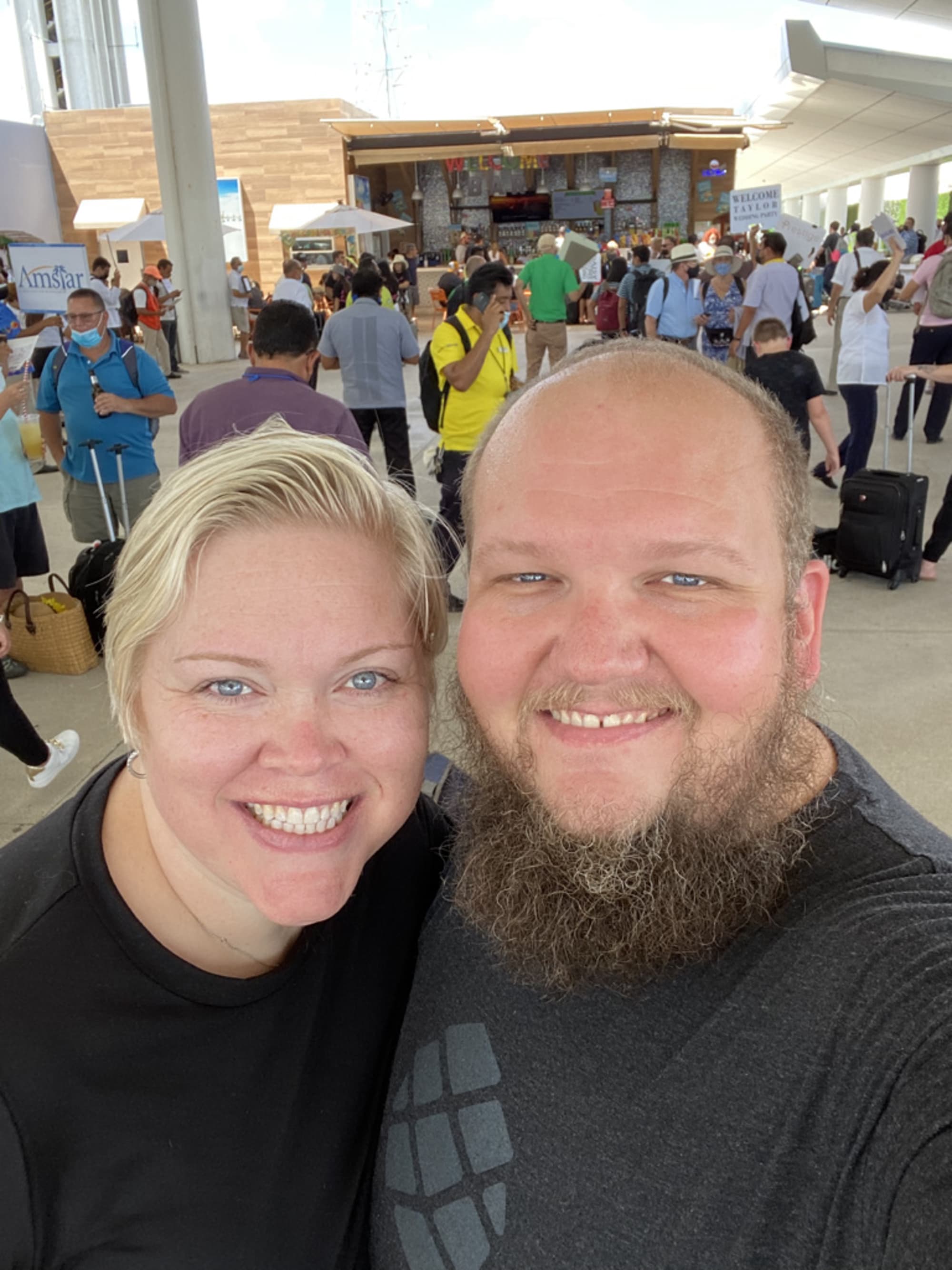 Landed in Cancun Mexico!