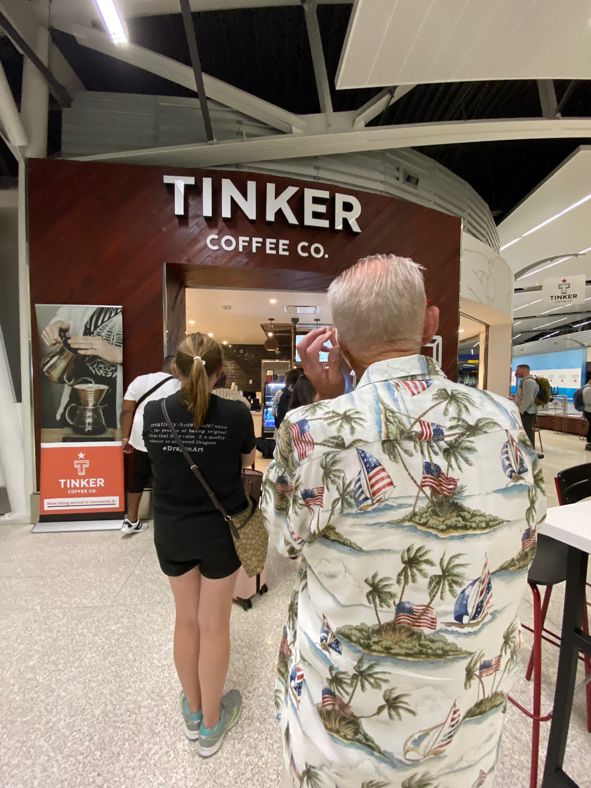 Tinker Coffee IND Airport