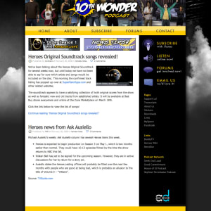 The 10th Wonder Podcast - An NBC Heroes Podcast