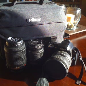 The camera bag as of now