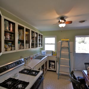 Kitchen Remodel: During
