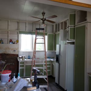 Kitchen work continues