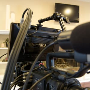 JVC GY-HD110u with SmallHD DP1