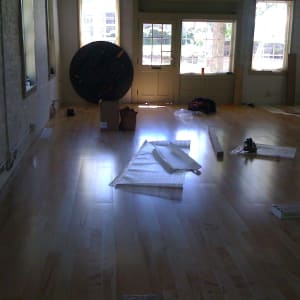 Office Floor going in!