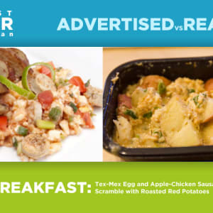 Biggest Loser Meal Plan: Advertised vs. Reality #1