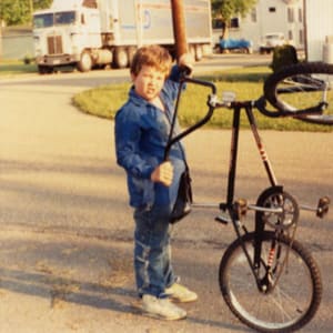 Mitch Biking