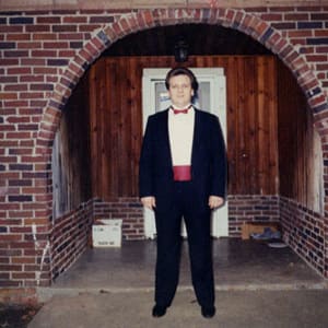 Dad in Tux