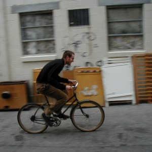 Mark on Bike