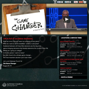 August 18-19 | The Game Changer | A Gateway Series