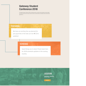 Gateway Student Conference 2018