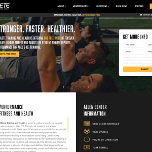 Athlete Training & Health
