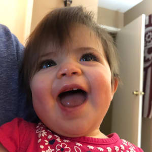 Lil's first tooth