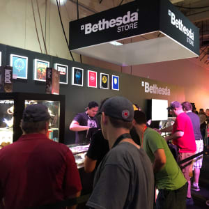 Bethesda booth at QuakeCon 2018