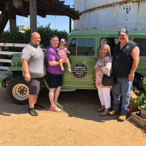 Family trip to Magnolia Market