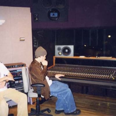 John and Aaron Mixing