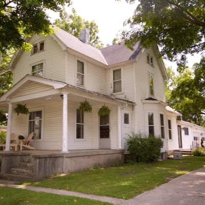House exterior: Before
