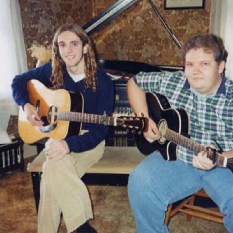 John and Evan practice