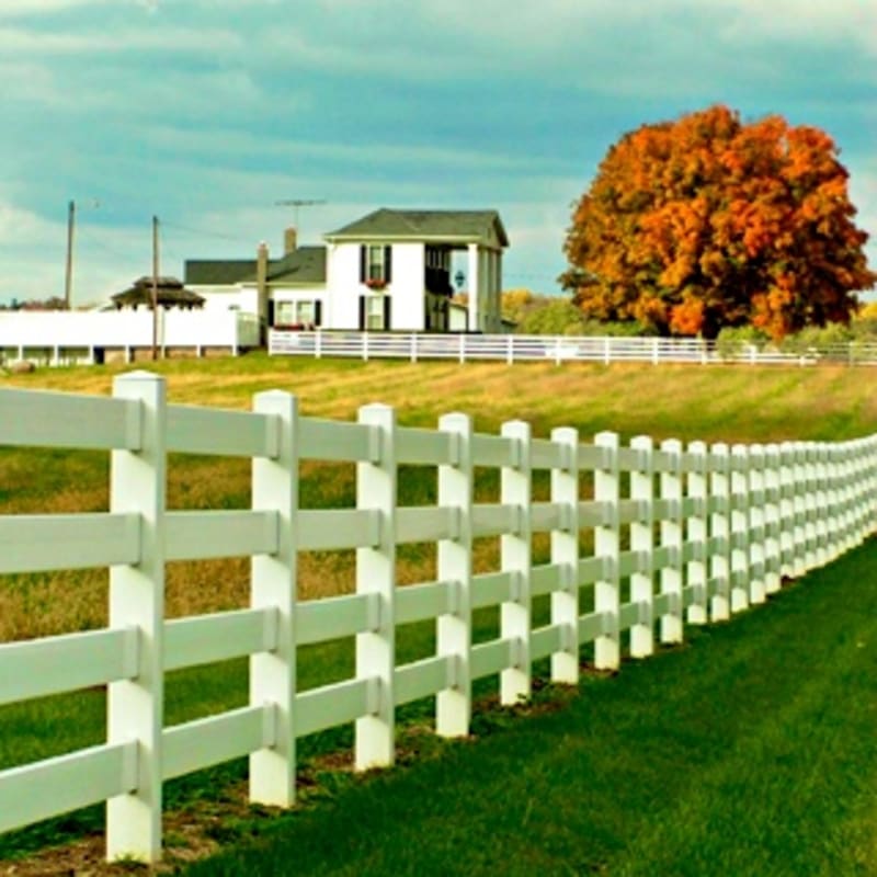 iPhone Wallpaper: Fenced In Home