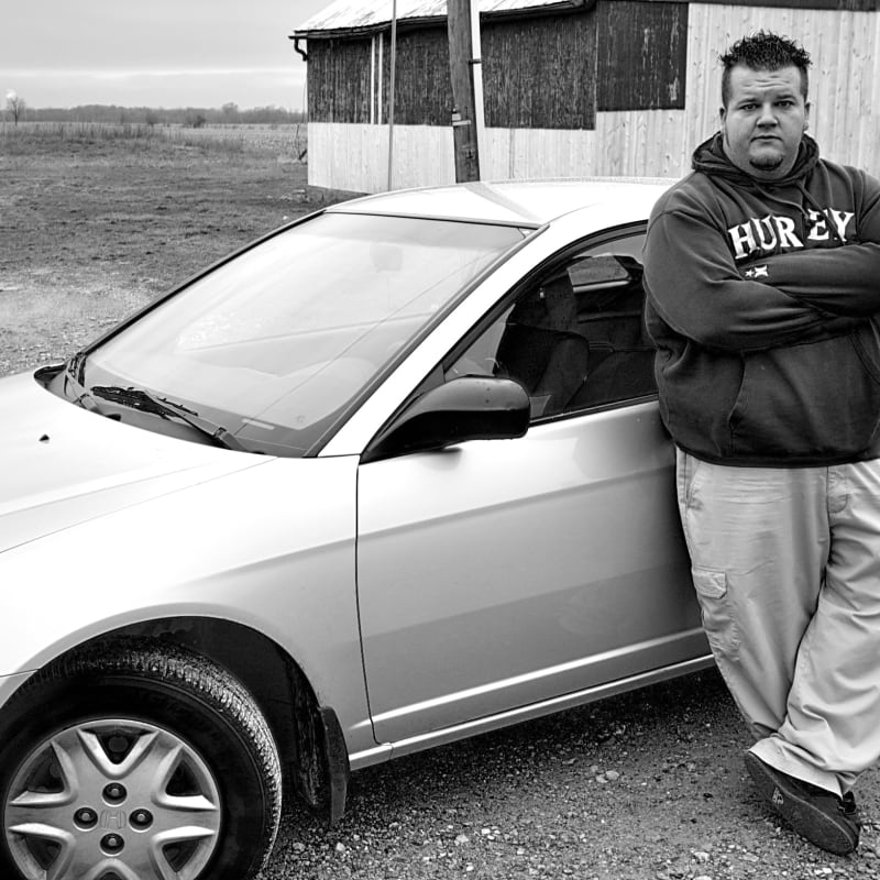 Mitch and his 2005 Honda Civic