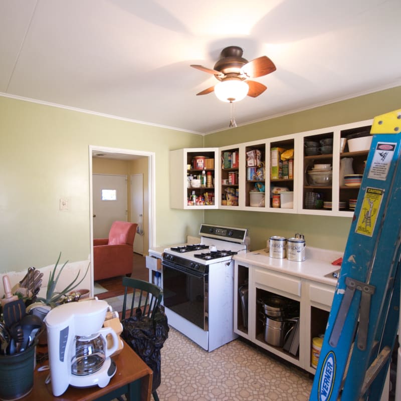 Kitchen Remodel: During
