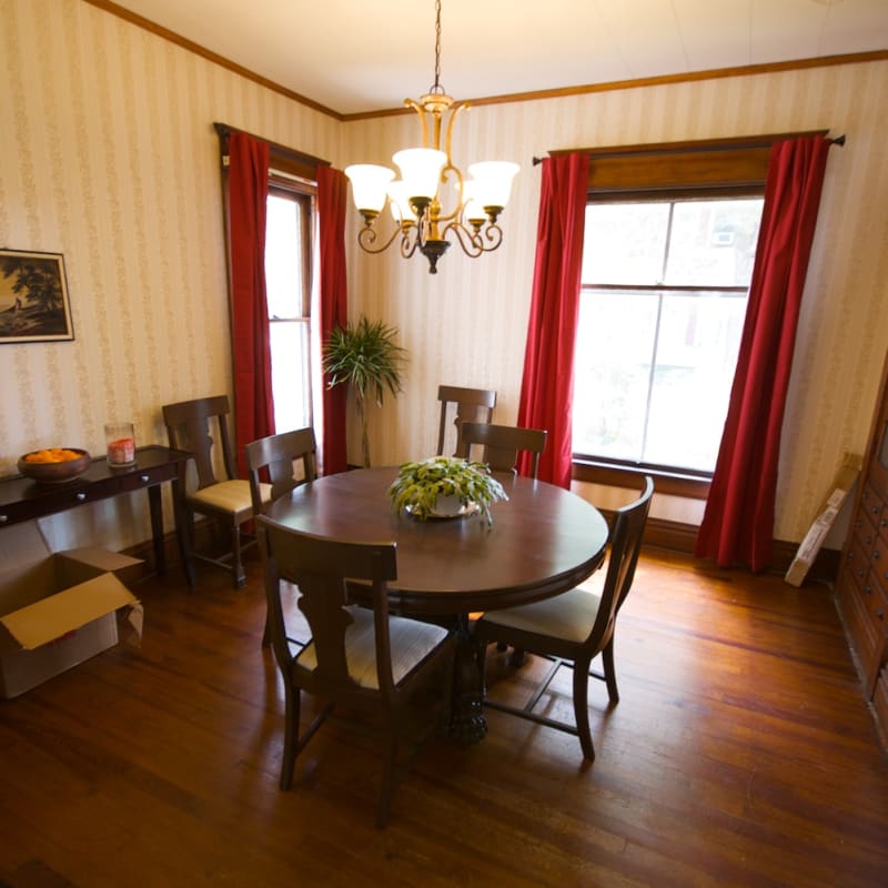 Dining room is nearly finished!