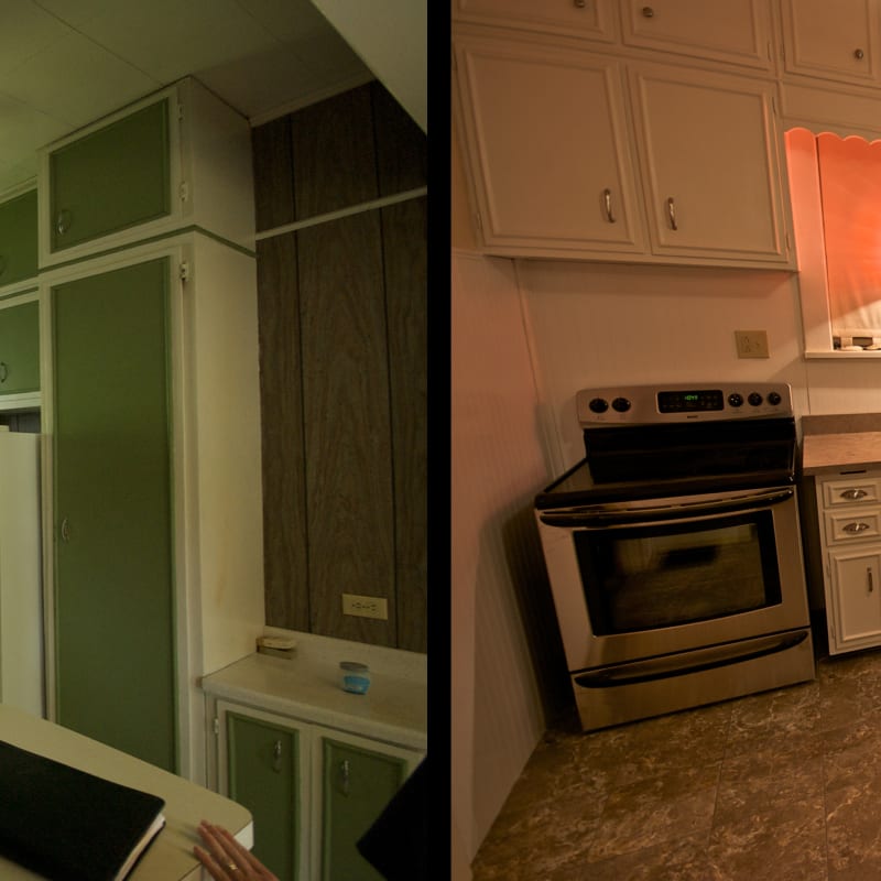 Kitchen Before & After